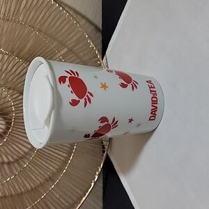 David's Tea Ceramic Travel  Mug